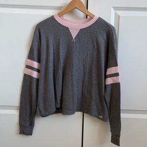 Hollister Varsity Stripe Waffle Tee